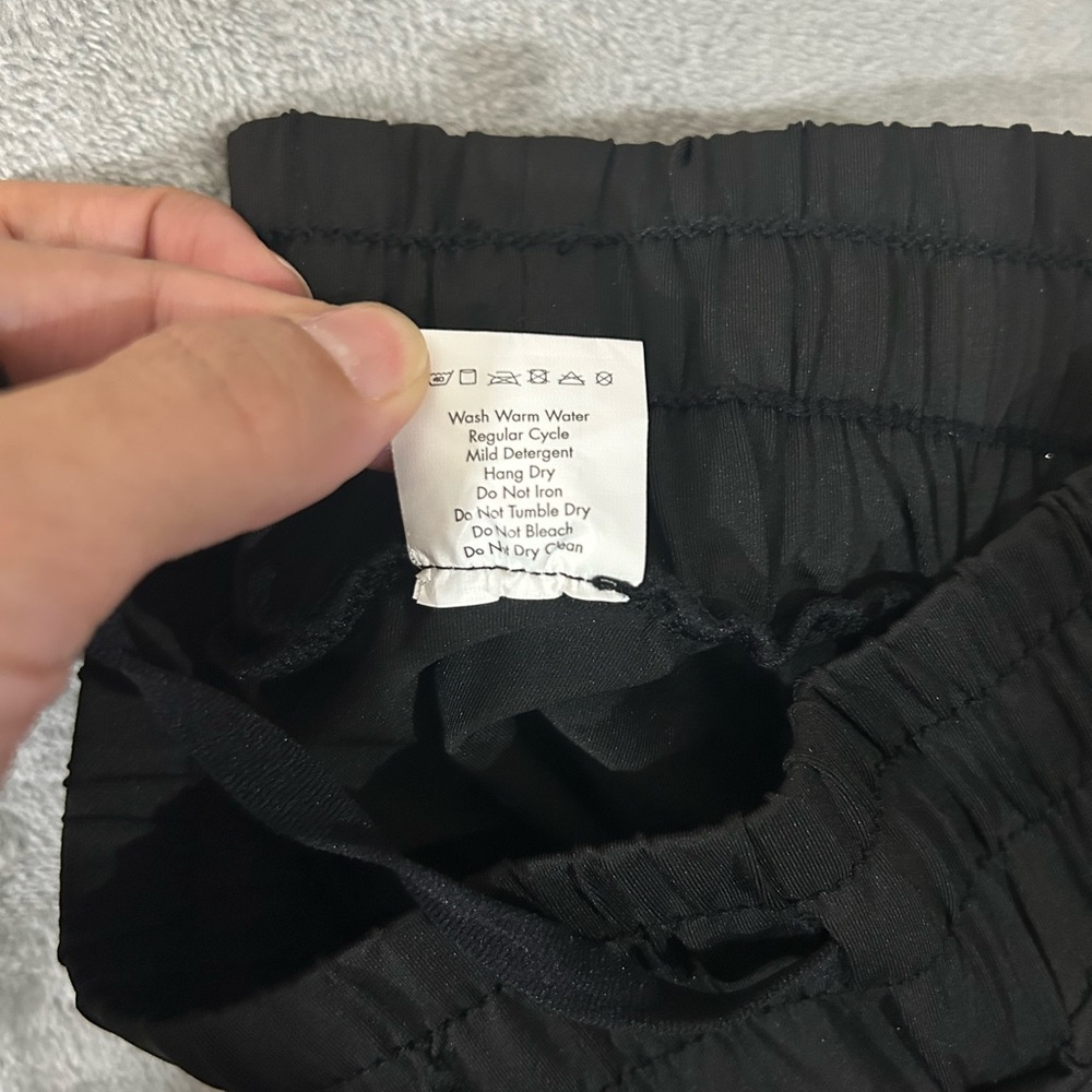 AGOGIE +40 wearable resistance ruched black pants - Picture 6 of 9